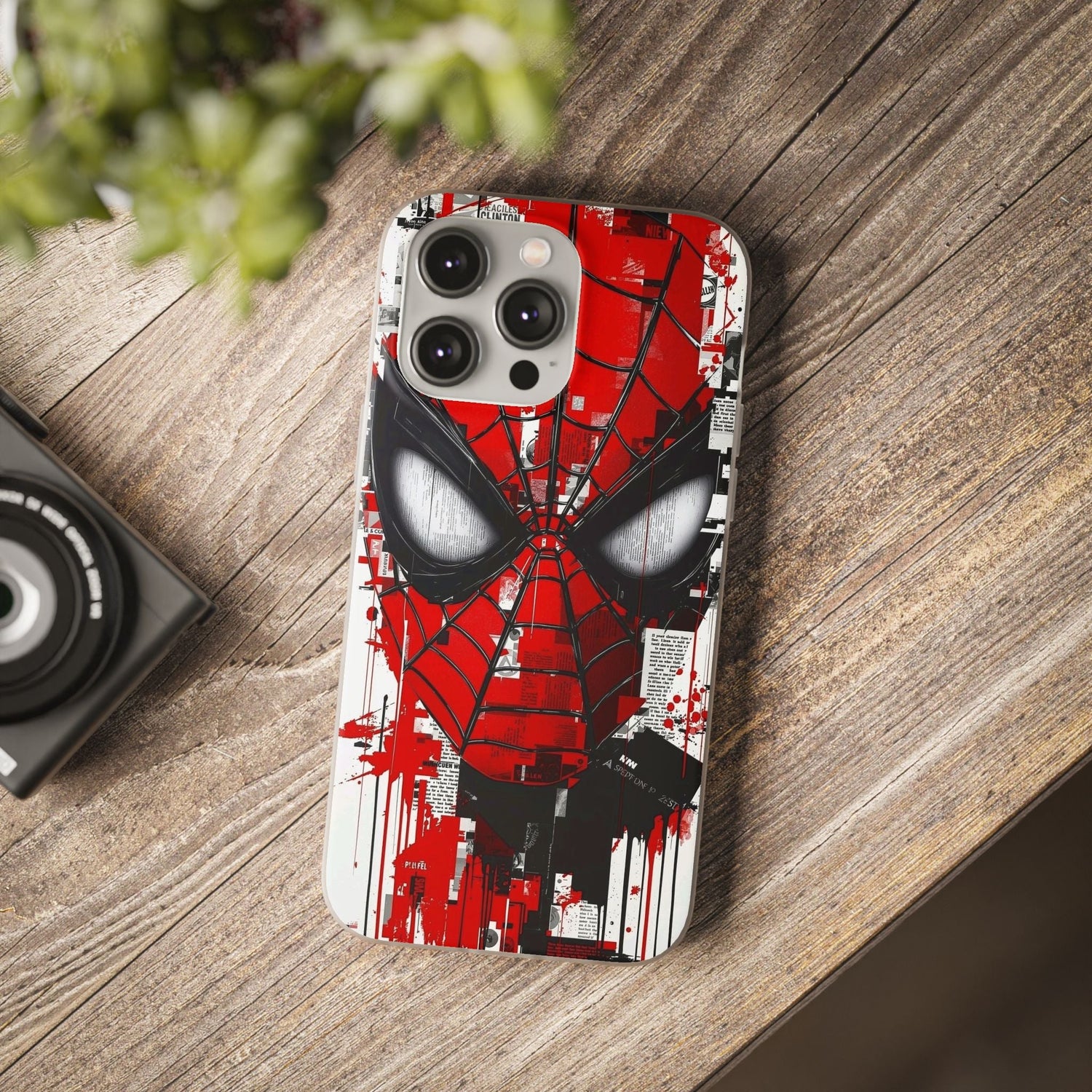 Superhero phone covers collection featuring premium printed iPhone cases