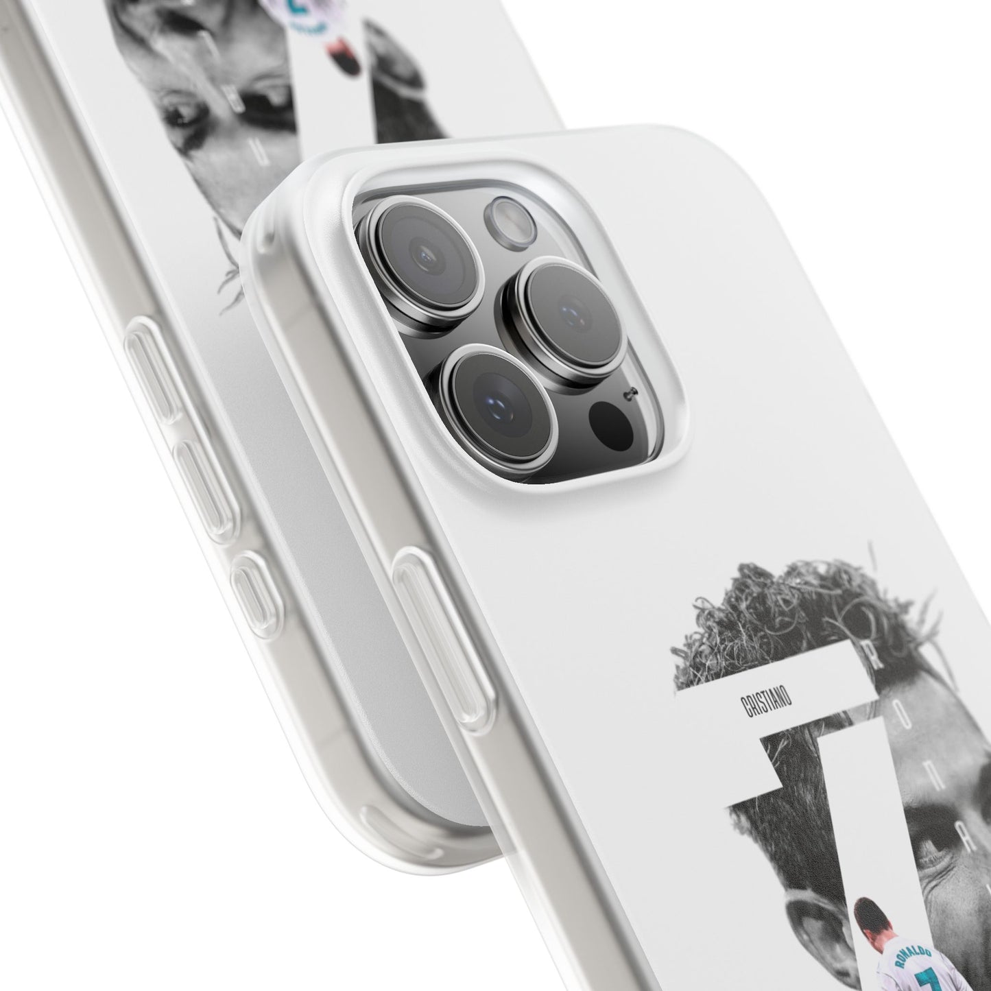 Spigen LuxuryCristiano Ronaldo #7 iPhone Case (12–17 Series) – Iconic Celebration Design