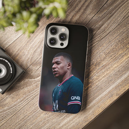 Spigen Luxury Kylian Mbappé PSG iPhone Case (12–17 SERIES) – Paris Saint‑Germain Fan Edition