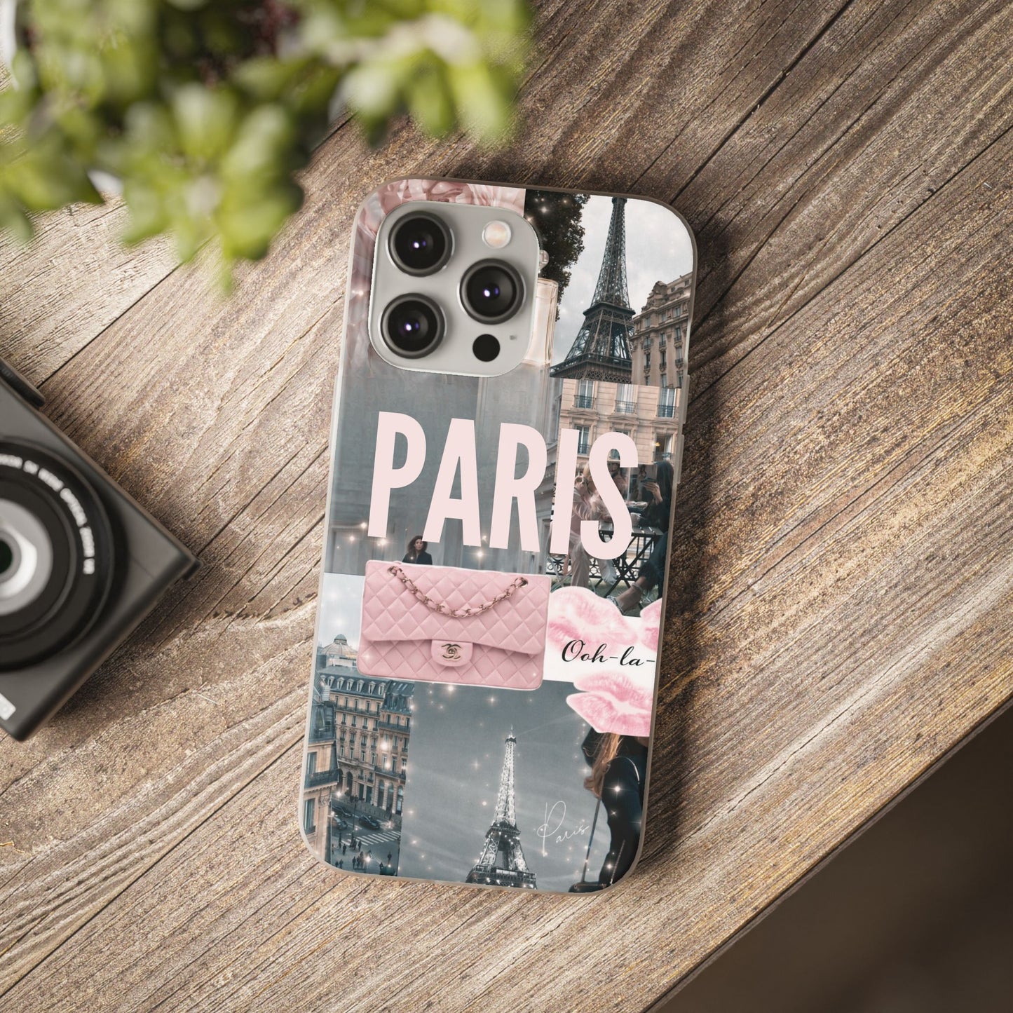 Spigen Luxury Paris Aesthetic Collage Printed Mobile Cover Case for Girls | New Stylish Fancy Aesthetic Fashion Designer Back Cover | Premium Protective Case 12 - 17 Series