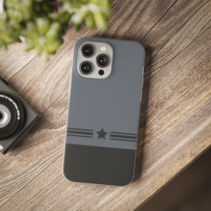Spigen luxury Matte Striped Star Phone Case for Boys/Men | Modern Stylish Aesthetic Fancy Designer Back Cover | Premium Protective Case 12 - 17 Series