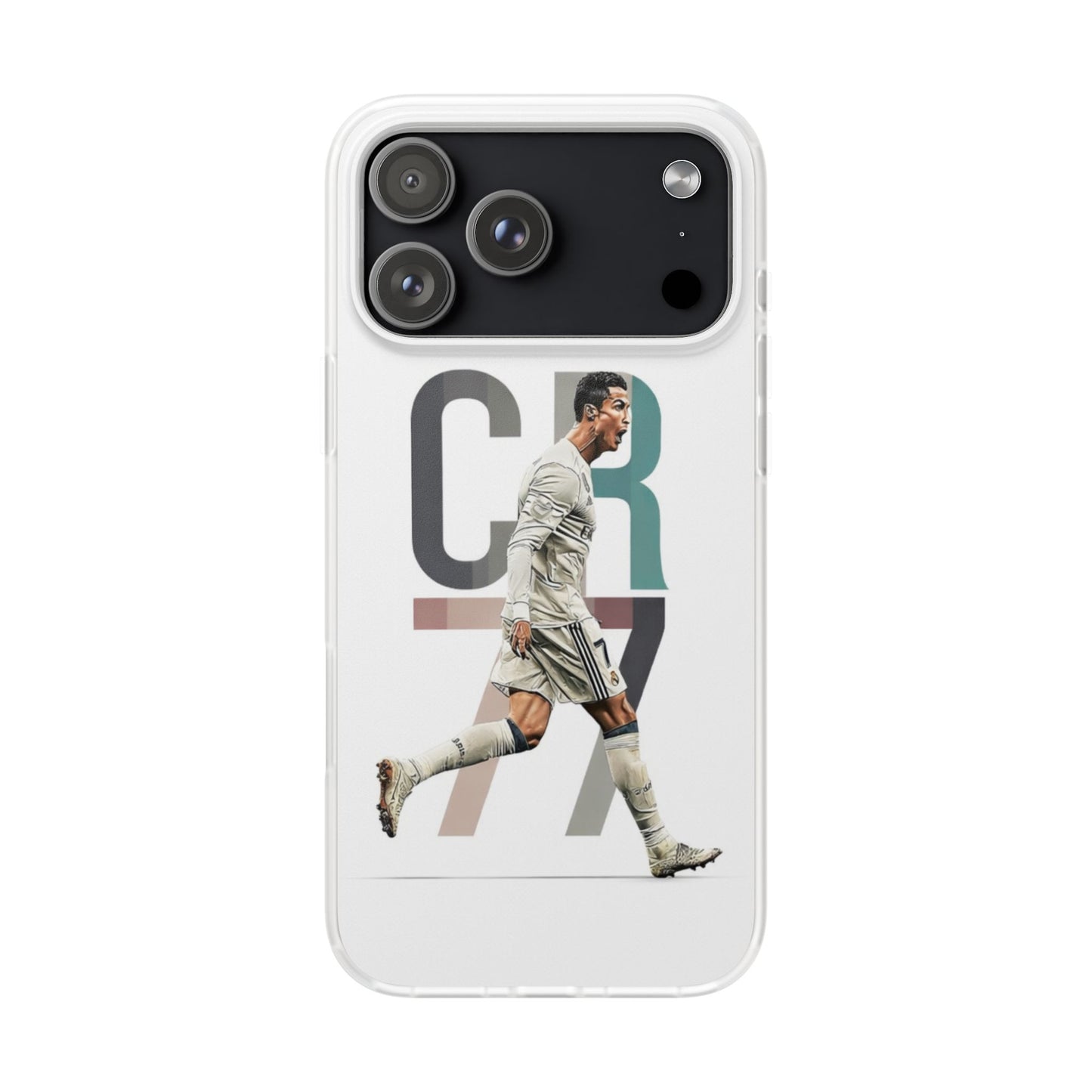 Cristiano Ronaldo CR7 iPhone Case – Premium Football Player Designer Phone Cover for iPhone 12, 13, 14, 15, 16 & 17 Series | Shockproof Protective Back Case
