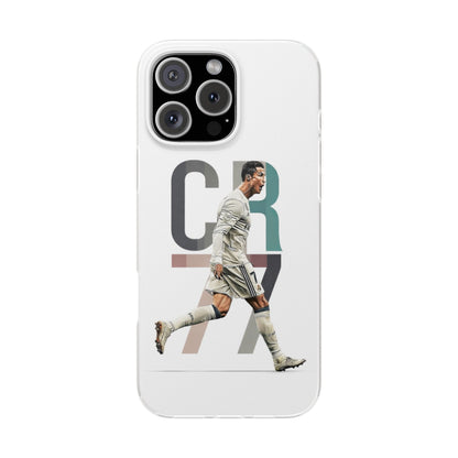 Cristiano Ronaldo CR7 iPhone Case – Premium Football Player Designer Phone Cover for iPhone 12, 13, 14, 15, 16 & 17 Series | Shockproof Protective Back Case