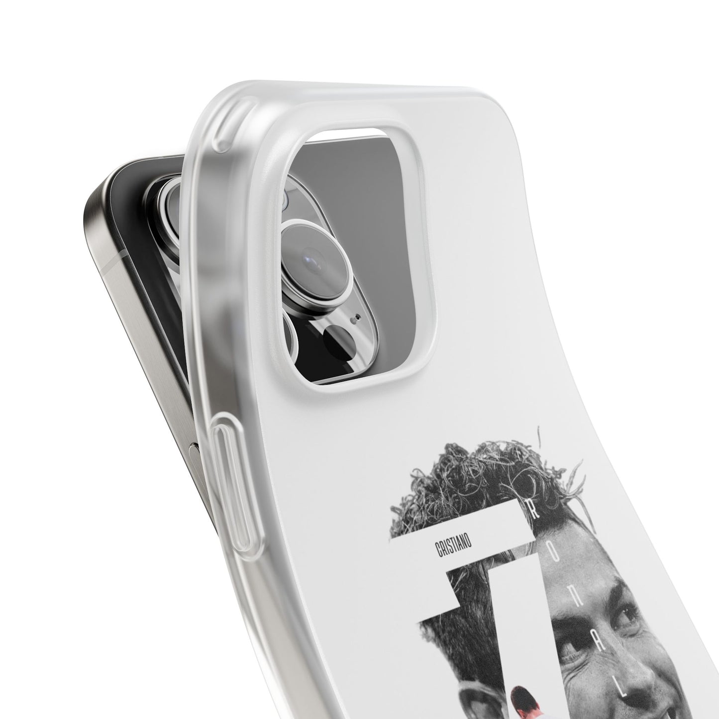 Spigen LuxuryCristiano Ronaldo #7 iPhone Case (12–17 Series) – Iconic Celebration Design