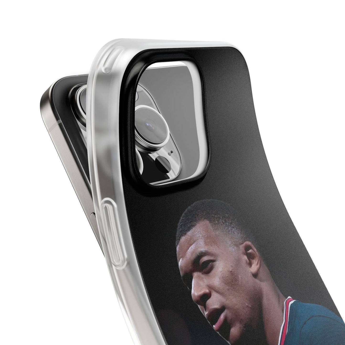Spigen Luxury Kylian Mbappé PSG iPhone Case (12–17 SERIES) – Paris Saint‑Germain Fan Edition