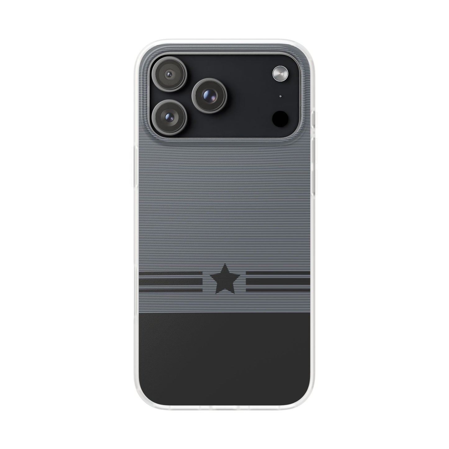 Spigen luxury Matte Striped Star Phone Case for Boys/Men | Modern Stylish Aesthetic Fancy Designer Back Cover | Premium Protective Case 12 - 17 Series