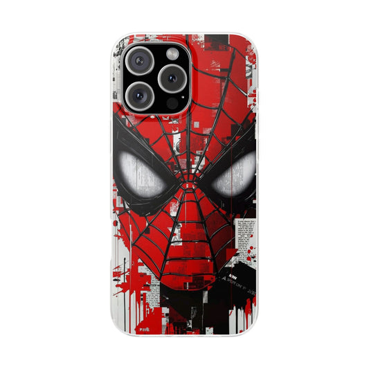 Spigen Luxury Superhero Urban Art Printed Mobile Cover Case for Boys & Girls | New Stylish Fancy Aesthetic Designer Back Cover | Premium Protective Max Series Case 12 -  17 Series