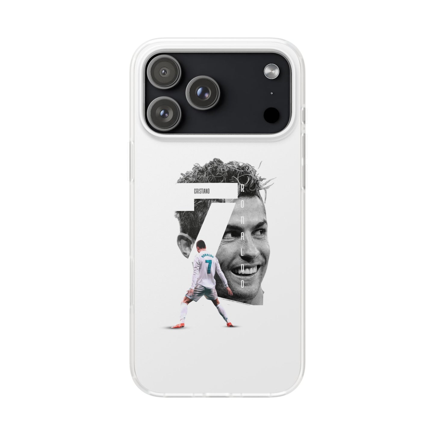 Spigen LuxuryCristiano Ronaldo #7 iPhone Case (12–17 Series) – Iconic Celebration Design