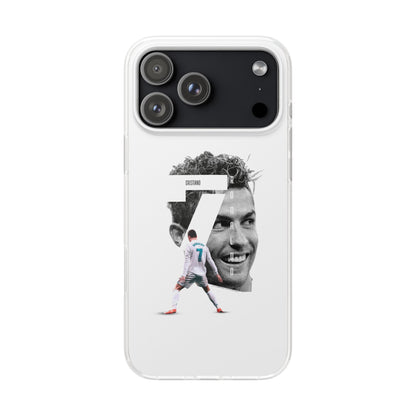 Spigen LuxuryCristiano Ronaldo #7 iPhone Case (12–17 Series) – Iconic Celebration Design