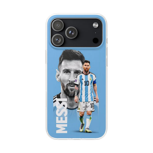 Lionel Messi Argentina Printed iPhone Case – Premium CoverStudio Football Fan Designer Phone Cover for iPhone 12, 13, 14, 15, 16 & 17 Series | Stylish Aesthetic Shockproof HD Back Case for Boys & Girls
