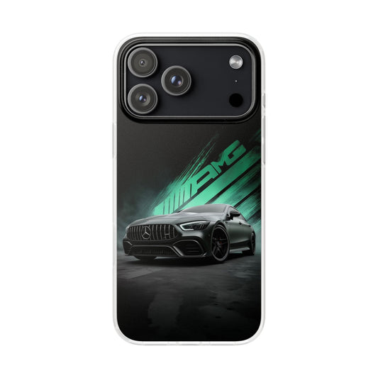 Luxury Mercedes AMG Inspired Sports Car iPhone Case – Premium Designer Phone Cover | Stylish Aesthetic Shockproof Back Case for iPhone 12, 13, 14, 15, 16 & 17 Series