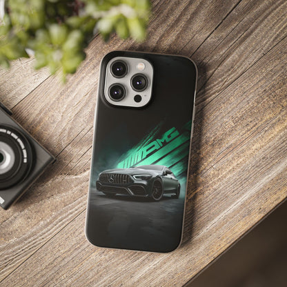 Luxury Mercedes AMG Inspired Sports Car iPhone Case – Premium Designer Phone Cover | Stylish Aesthetic Shockproof Back Case for iPhone 12, 13, 14, 15, 16 & 17 Series