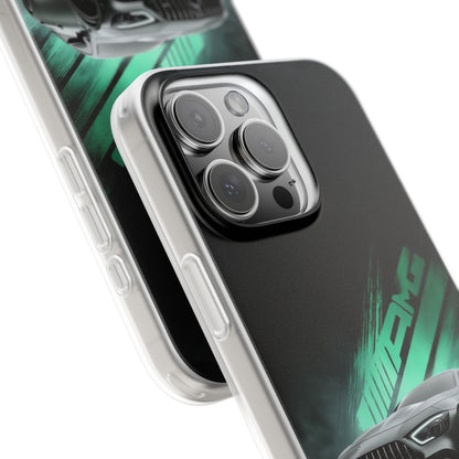Luxury Mercedes AMG Inspired Sports Car iPhone Case – Premium Designer Phone Cover | Stylish Aesthetic Shockproof Back Case for iPhone 12, 13, 14, 15, 16 & 17 Series