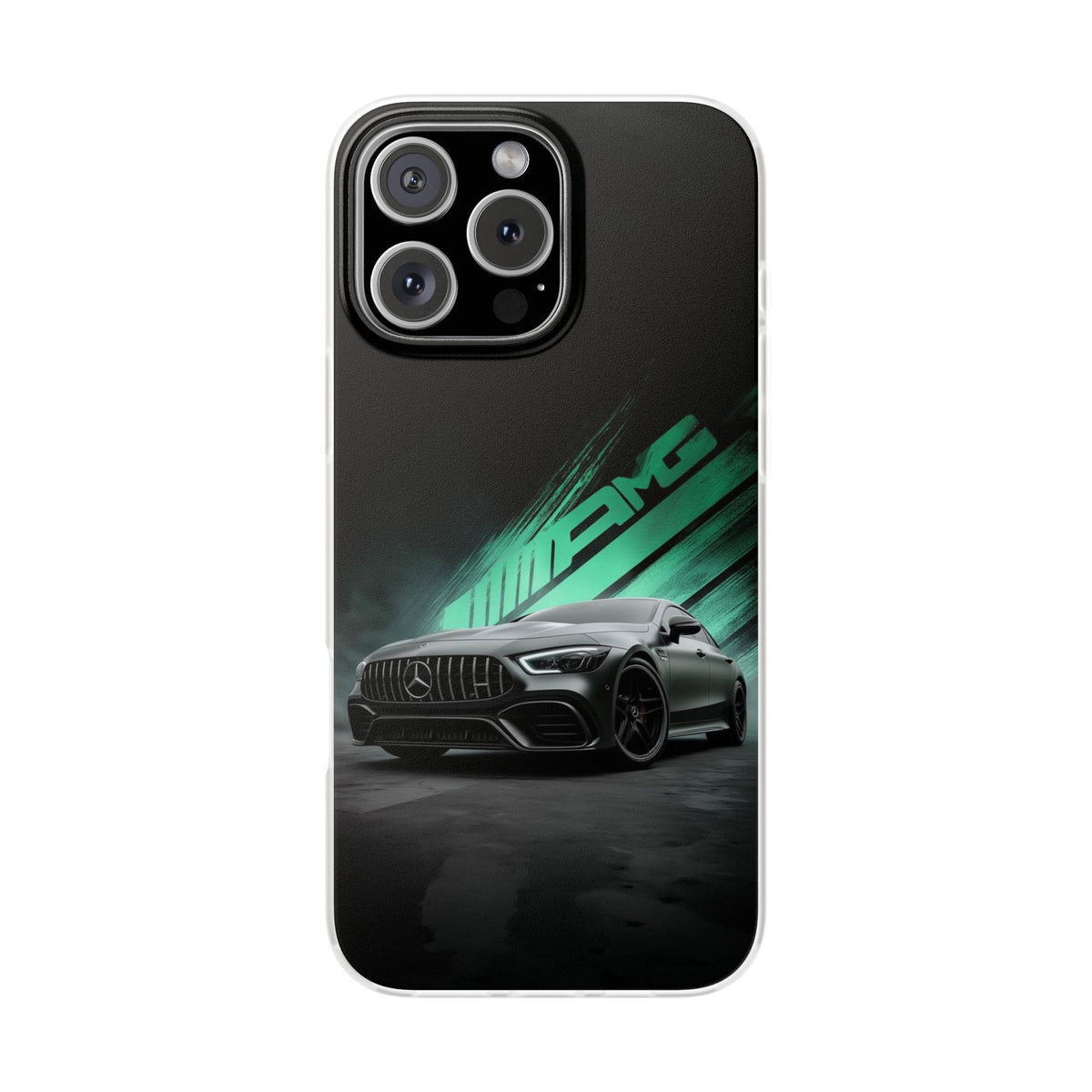 Luxury Mercedes AMG Inspired Sports Car iPhone Case – Premium Designer Phone Cover | Stylish Aesthetic Shockproof Back Case for iPhone 12, 13, 14, 15, 16 & 17 Series