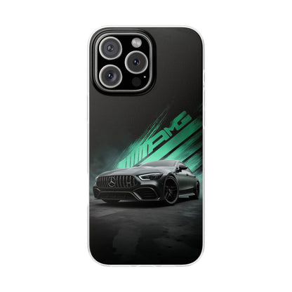 Luxury Mercedes AMG Inspired Sports Car iPhone Case – Premium Designer Phone Cover | Stylish Aesthetic Shockproof Back Case for iPhone 12, 13, 14, 15, 16 & 17 Series