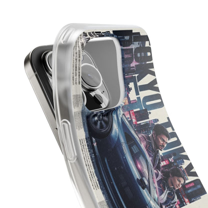 Street Racing Car iPhone Case – Premium Luxury Designer Phone Cover | Stylish Aesthetic Shockproof Back Case for iPhone 12, 13, 14, 15, 16 & 17 Series
