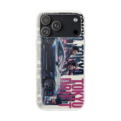 Street Racing Car iPhone Case – Premium Luxury Designer Phone Cover | Stylish Aesthetic Shockproof Back Case for iPhone 12, 13, 14, 15, 16 & 17 Series